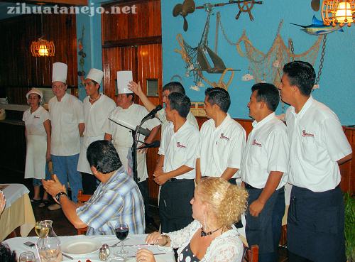 Los trabajadores de Garrobos
